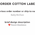 PPLR_HIDDEN_PRODUCT Reorder Previous Label Design - COTTON