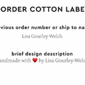 PPLR_HIDDEN_PRODUCT Reorder Previous Label Design - COTTON