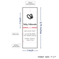 PPLR_HIDDEN_PRODUCT Heart and Paw Print (1" wide - Satin)