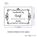 PPLR_HIDDEN_PRODUCT Swirl Accent Border (2"x3" Cotton - 12 labels/set)