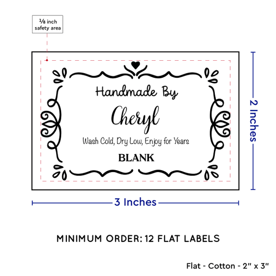 PPLR_HIDDEN_PRODUCT Swirl Accent Border (2"x3" Cotton - 12 labels/set)