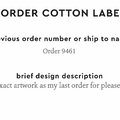 PPLR_HIDDEN_PRODUCT Reorder Previous Label Design - COTTON