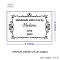 PPLR_HIDDEN_PRODUCT Swirl Accent Border (2"x3" Cotton - 12 labels/set)