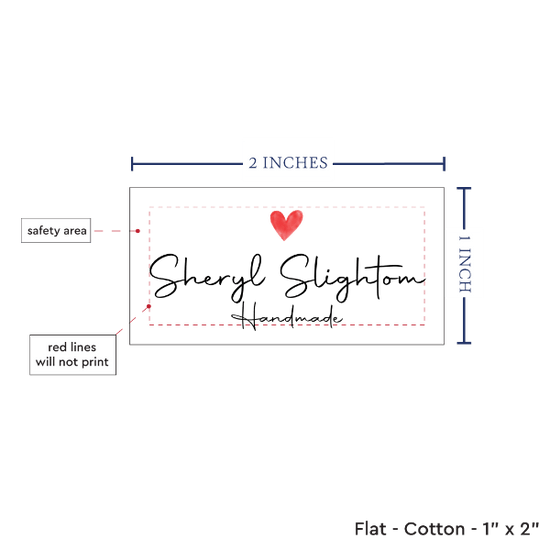PPLR_HIDDEN_PRODUCT Simple Heart (2"x1"-Cotton)