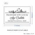 PPLR_HIDDEN_PRODUCT Winter Bird (2"x3" Cotton - 12 labels/set)