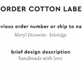 PPLR_HIDDEN_PRODUCT Reorder Previous Label Design - COTTON