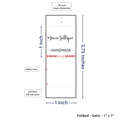 PPLR_HIDDEN_PRODUCT Square Signature (1" wide - Satin)