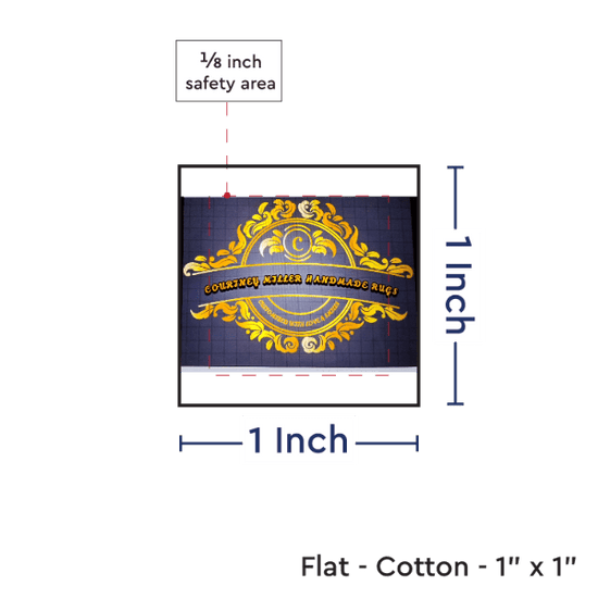 PPLR_HIDDEN_PRODUCT Print your Logo or Image on FLAT Cotton Tags