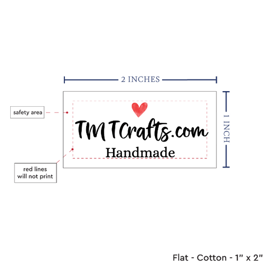 PPLR_HIDDEN_PRODUCT Simple Heart (2"x1"-Cotton)