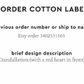 PPLR_HIDDEN_PRODUCT Reorder Previous Label Design - COTTON