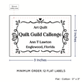 PPLR_HIDDEN_PRODUCT Swirl Accent Border (2"x3" Cotton - 12 labels/set)