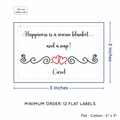 PPLR_HIDDEN_PRODUCT Double Heart Quote (2"x3" Cotton - 12 labels/set)