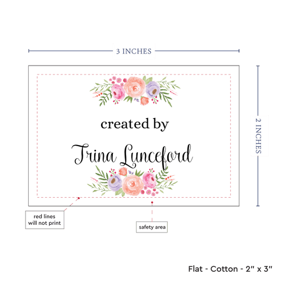 PPLR_HIDDEN_PRODUCT Double Flowers (2"x3"-Cotton)