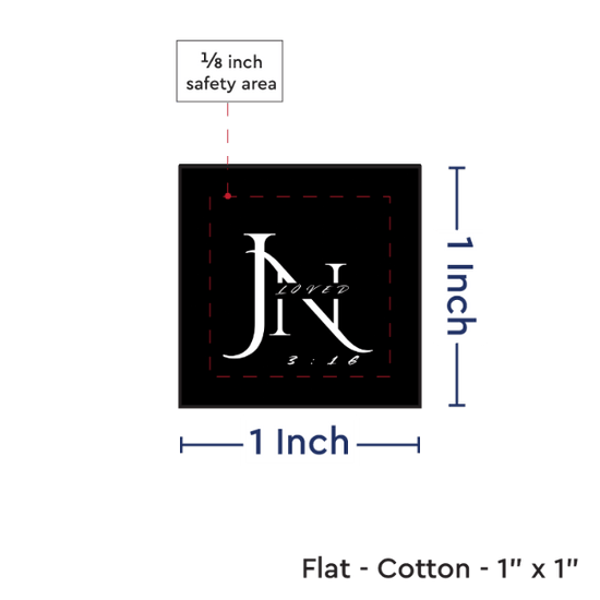 PPLR_HIDDEN_PRODUCT Print your Logo or Image on FLAT Cotton Tags