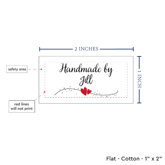 PPLR_HIDDEN_PRODUCT Double Hearts (2"x1"-Cotton)