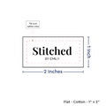 PPLR_HIDDEN_PRODUCT Print your Logo or Image on FLAT Cotton Tags