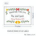 PPLR_HIDDEN_PRODUCT Holiday Bells (2"x3" Cotton - 12 labels/set)