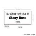 PPLR_HIDDEN_PRODUCT Text Only Medium Large Label (1.5"x3"-Cotton)