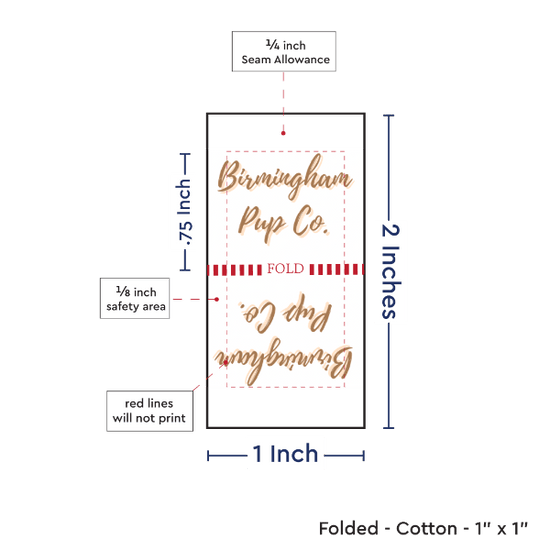 PPLR_HIDDEN_PRODUCT Print Your Logo or Image on FOLDED Cotton Tags