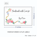 PPLR_HIDDEN_PRODUCT Thread and Flowers with Fill in Blanks (2"x3" Cotton - 12 labels/set)