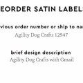 PPLR_HIDDEN_PRODUCT Reorder Previous Label Design - SATIN