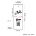 PPLR_HIDDEN_PRODUCT Print Your Logo/Image on Satin Tags (1" wide - Satin)