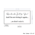 PPLR_HIDDEN_PRODUCT Text Only Medium Large Label (1.5"x3"-Cotton)