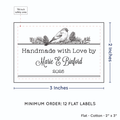PPLR_HIDDEN_PRODUCT Winter Bird (2"x3" Cotton - 12 labels/set)