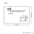 PPLR_HIDDEN_PRODUCT Print your Logo or Image on FLAT Cotton Tags