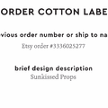 PPLR_HIDDEN_PRODUCT Reorder Previous Label Design - COTTON