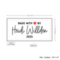 PPLR_HIDDEN_PRODUCT Text Only Medium Large Label (1.5"x3"-Cotton)