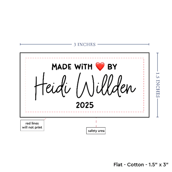 PPLR_HIDDEN_PRODUCT Text Only Medium Large Label (1.5"x3"-Cotton)