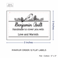 PPLR_HIDDEN_PRODUCT Winter Bird (2"x3" Cotton - 12 labels/set)