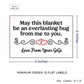 PPLR_HIDDEN_PRODUCT Double Heart Quote (2"x3" Cotton - 12 labels/set)