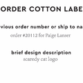 PPLR_HIDDEN_PRODUCT Reorder Previous Label Design - COTTON