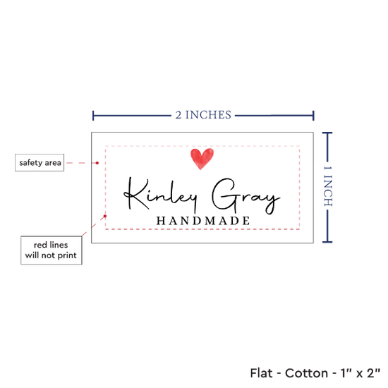 PPLR_HIDDEN_PRODUCT Simple Heart (2"x1"-Cotton)