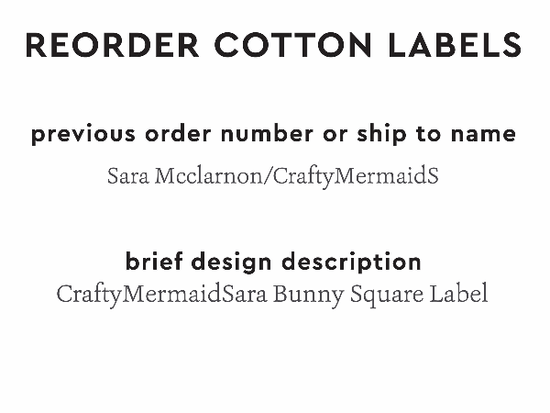 PPLR_HIDDEN_PRODUCT Reorder Previous Label Design - COTTON