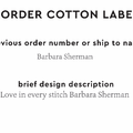 PPLR_HIDDEN_PRODUCT Reorder Previous Label Design - COTTON