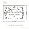 PPLR_HIDDEN_PRODUCT Swirl Accent Border (2"x3" Cotton - 12 labels/set)