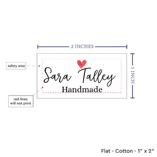 PPLR_HIDDEN_PRODUCT Simple Heart (2"x1"-Cotton)