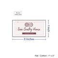 PPLR_HIDDEN_PRODUCT Print your Logo or Image on FLAT Cotton Tags