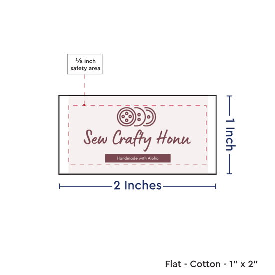 PPLR_HIDDEN_PRODUCT Print your Logo or Image on FLAT Cotton Tags
