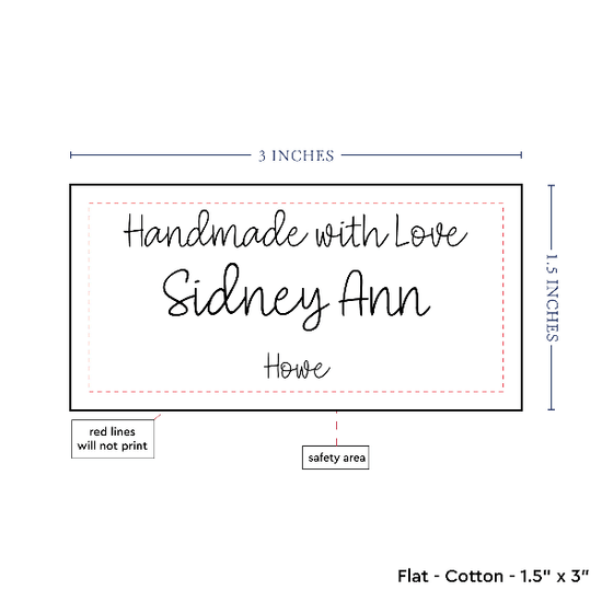 PPLR_HIDDEN_PRODUCT Text Only Medium Large Label (1.5"x3"-Cotton)