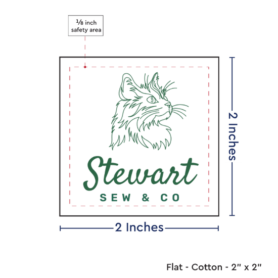 PPLR_HIDDEN_PRODUCT Print your Logo or Image on FLAT Cotton Tags