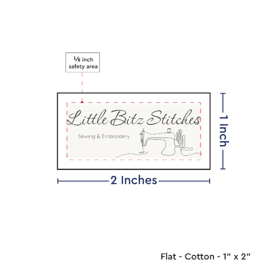 PPLR_HIDDEN_PRODUCT Print your Logo or Image on FLAT Cotton Tags