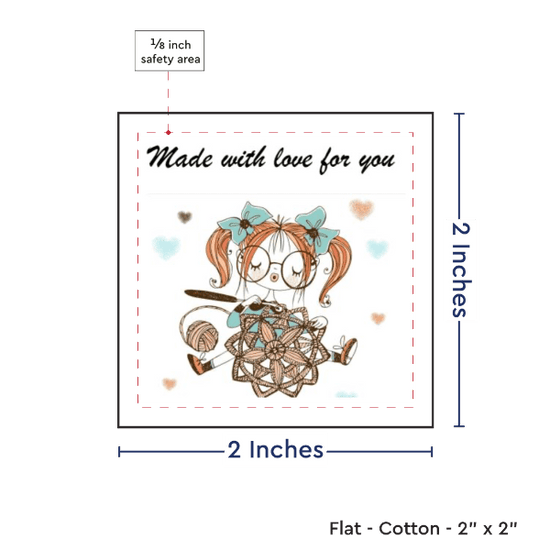 PPLR_HIDDEN_PRODUCT Print your Logo or Image on FLAT Cotton Tags