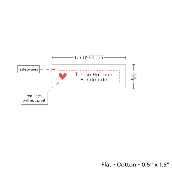 Tiny Heart Labels (0.5