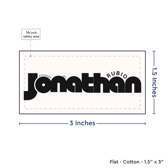 PPLR_HIDDEN_PRODUCT Print your Logo or Image on FLAT Cotton Tags
