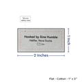 PPLR_HIDDEN_PRODUCT Print your Logo or Image on FLAT Cotton Tags