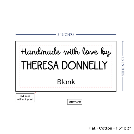 PPLR_HIDDEN_PRODUCT Text Only Medium Large Label (1.5"x3"-Cotton)